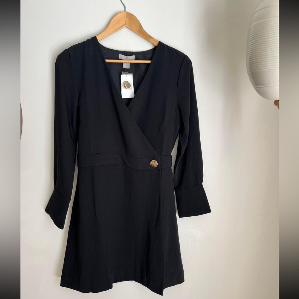 H&M black dress
